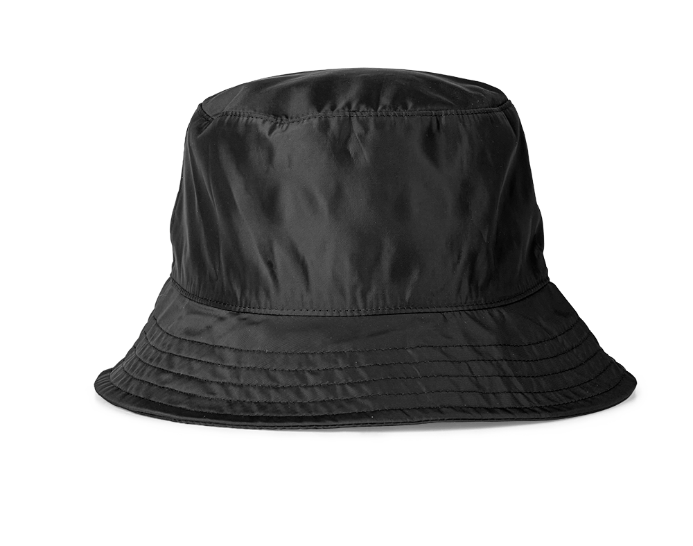 ARKK Accessories ARKK Nylon Bucket Hat | Black Bucket Hat